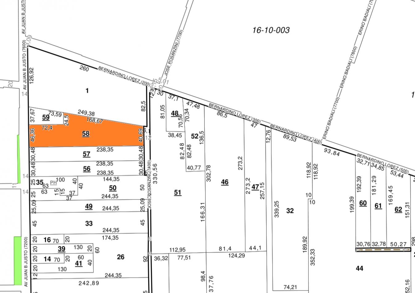 Guiñazu! Sobre Juan B Justo! Unico!