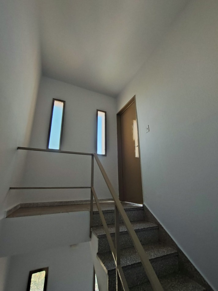 Departamento con terraza y asador